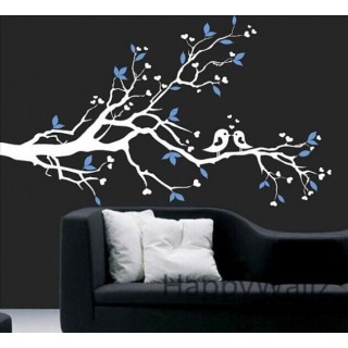 Branch Tree Wall Sticker with Birds